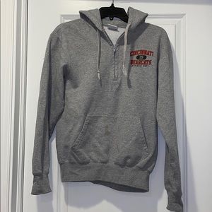 Champion University of Cincinnati gray hoodie